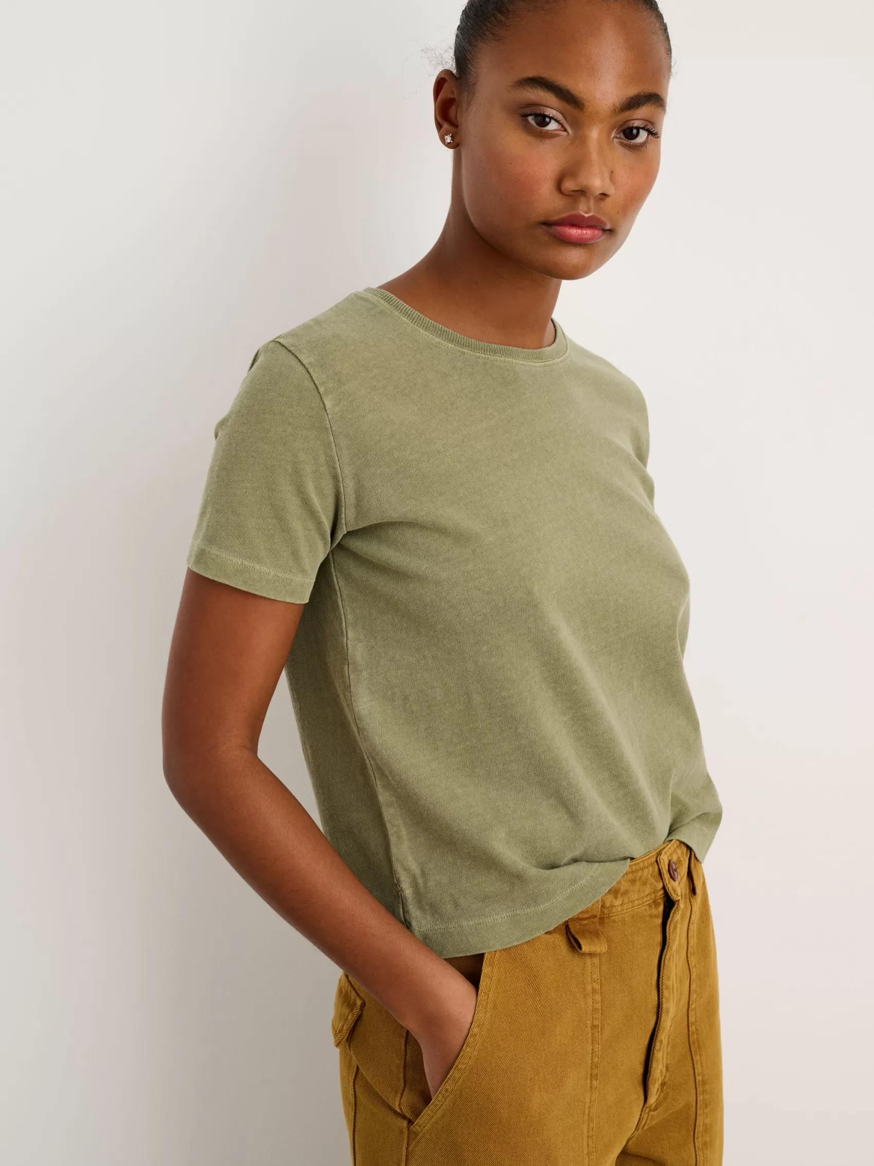 Vintage Wash Crewneck Tee*Alex Mill Best Sale