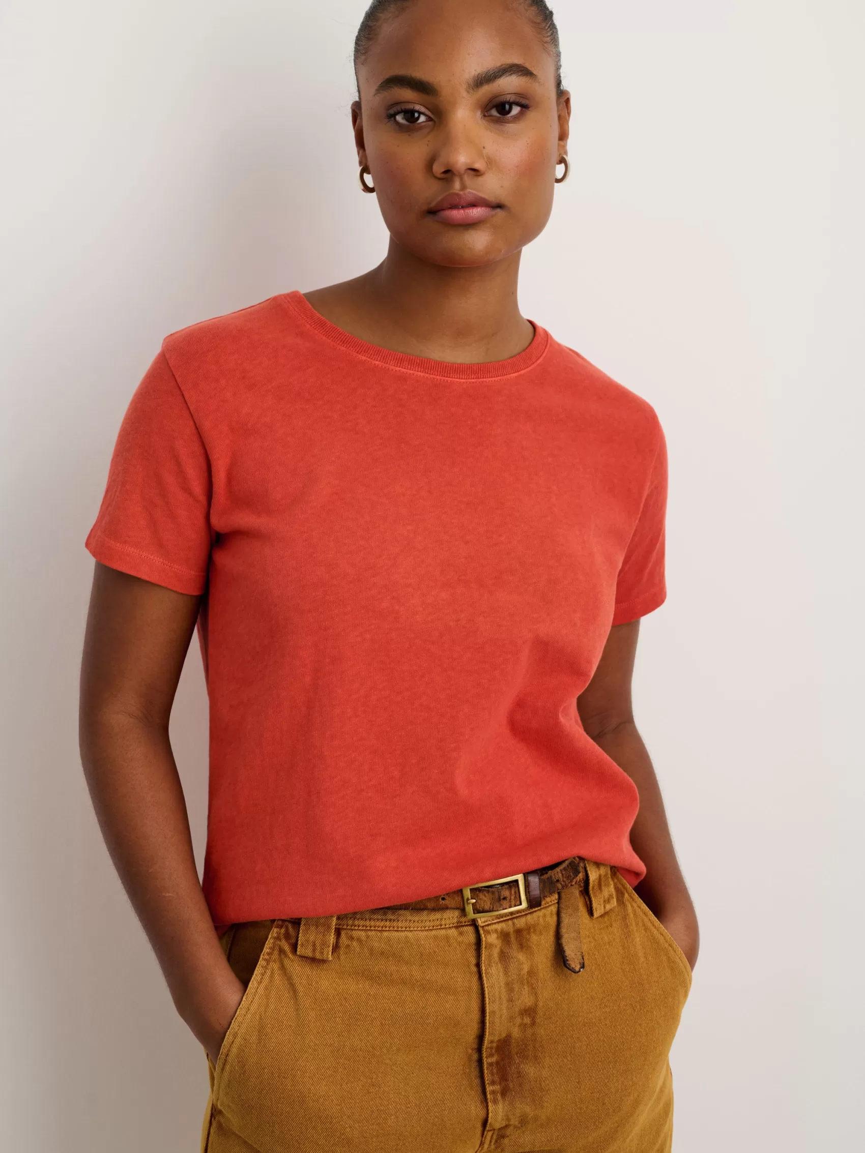 Vintage Wash Crewneck Tee*Alex Mill Best Sale